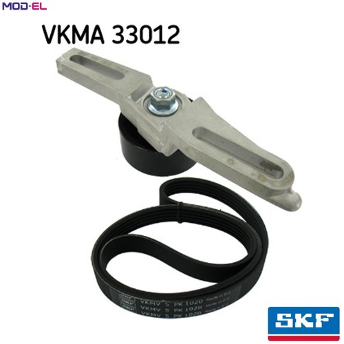 Vribbed belt set - vribbed, 33012