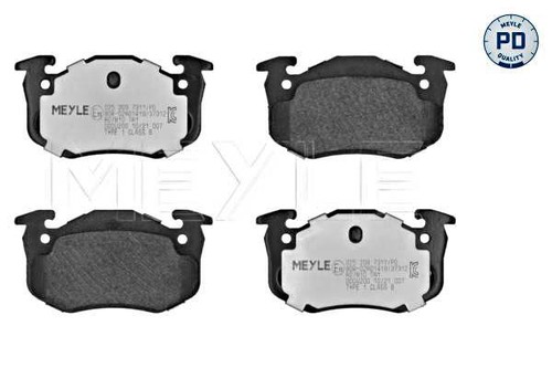 Rear disc brake - disc, pad