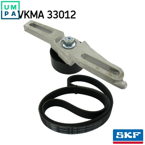 Vribbed belt set - set, vkma
