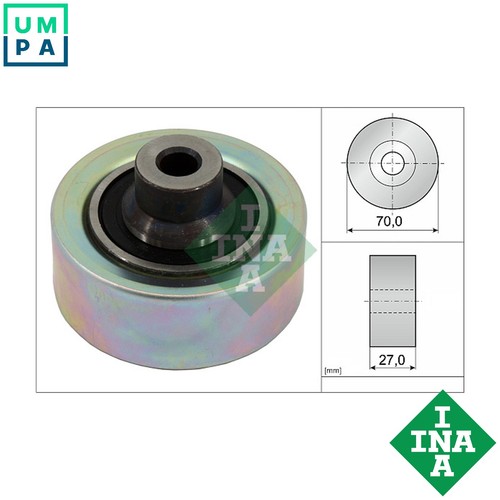 Deflectionguide pulley vribbed - deflectionguide,