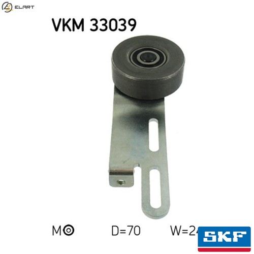 Belt tensioner vribbed - tensioner,
