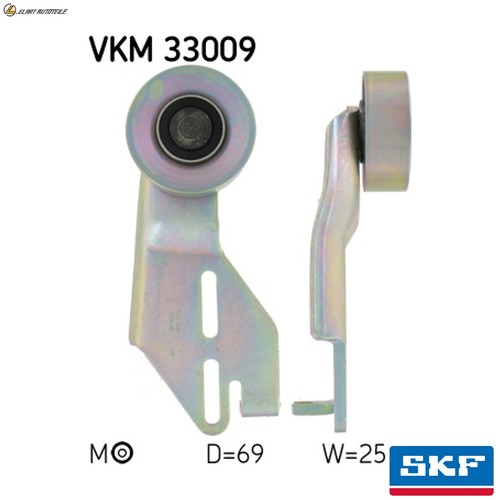 Belt tensioner ribbed - belt, v-ribbed