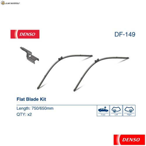 Wiper blade 149 for peugeot - wiper,