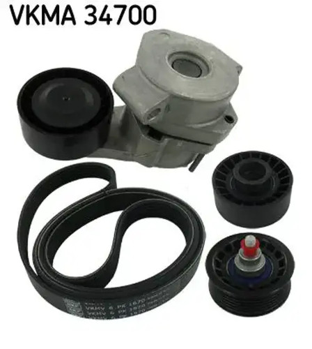 Multi ribbed belt kit vkma - multi-ribbed,