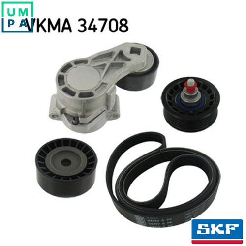 Vribbed belt set vkma - vribbed, 34708