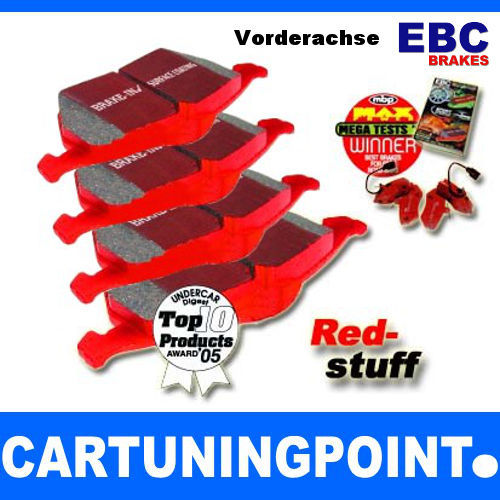 Ebc brake pads front - pads, redstuff