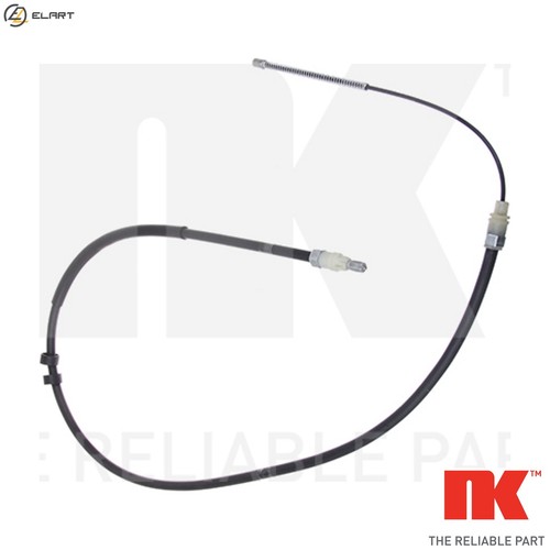 Cable pull parking brake - parking,