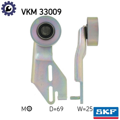Belt tensioner vribbed - tensioner,