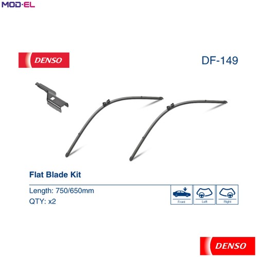 Wiper blade 149 for citroen - wiper, df-149