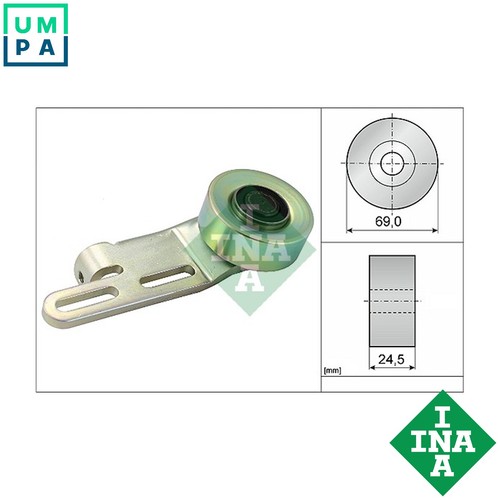 Tensioner pulley vribbed belt - vribbed,