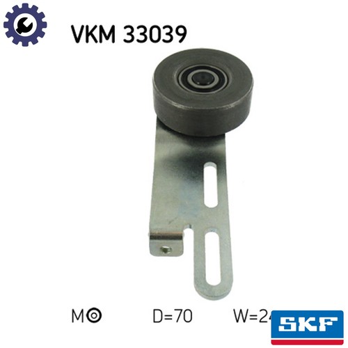 Belt tensioner vribbed - belt,
