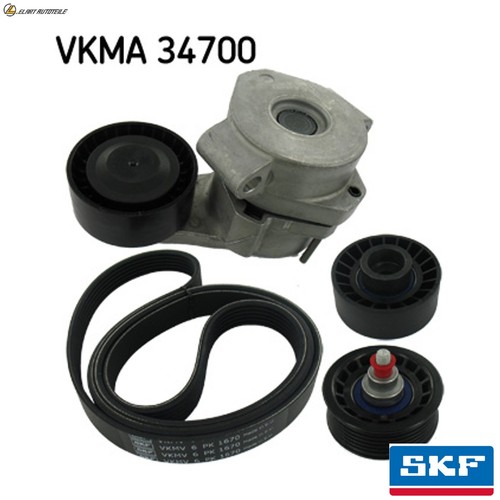 Vkma 34700 ribbed belt - vkma, kit