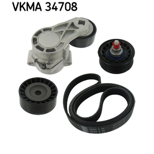 Skf vkma 34708 ribbed belt - 34708, v-ribbed